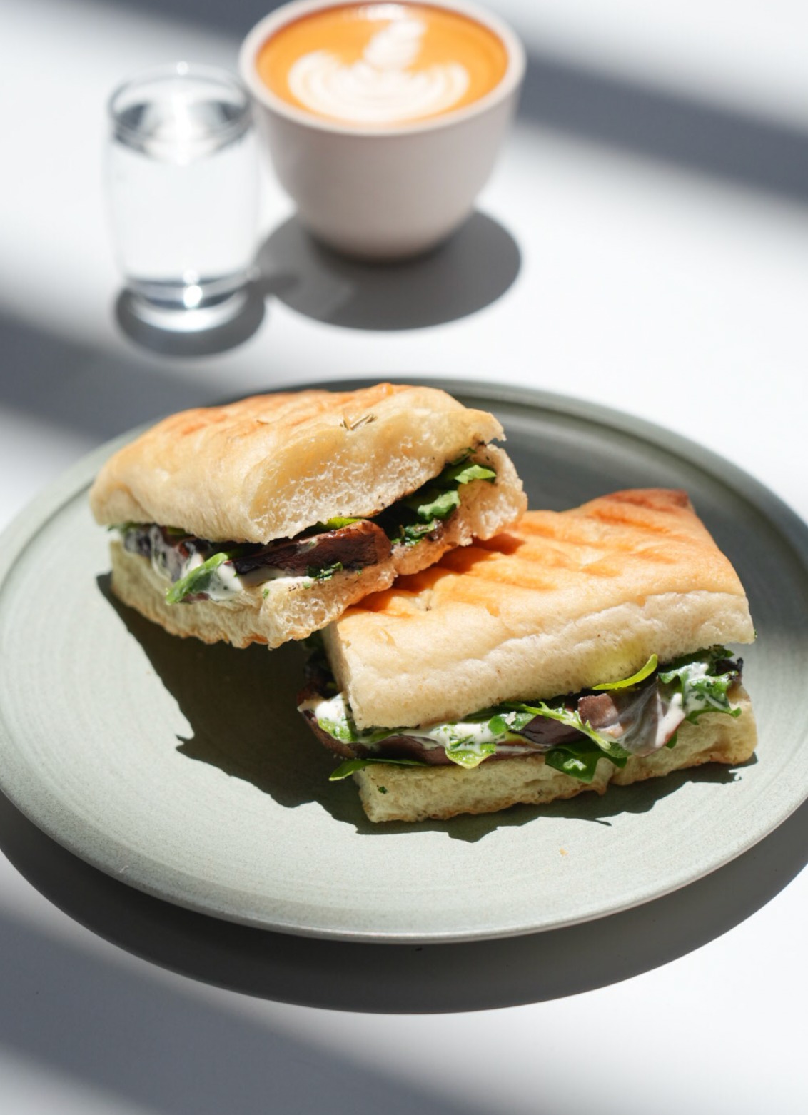 Truffle Mushroom Sandwich